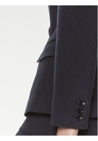 Weekend Max Mara Marynarka Rosetta 2415911021 Granatowy Regular Fit. Kolor: niebieski. Materiał: bawełna