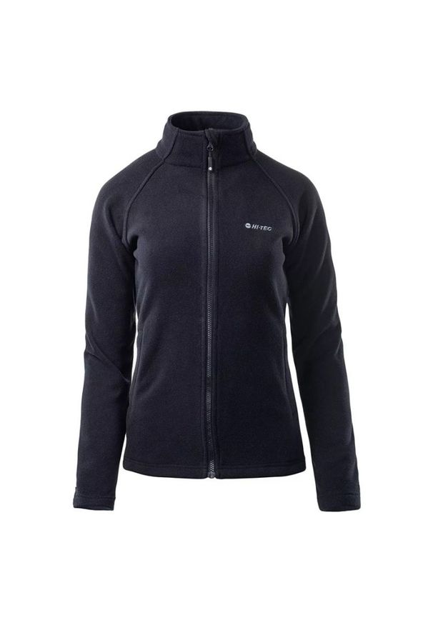 Hi-tec - Polar damski Hi-Tec Lady Henis - czarny, Rozmiar S. Typ kołnierza: kołnierzyk stójkowy. Kolor: czarny. Materiał: polar. Sezon: zima