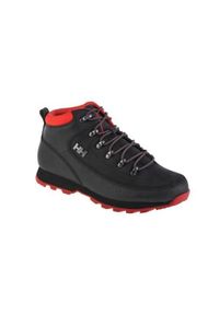 Buty trekkingowe męskie Helly Hansen The Forester. Zapięcie: sznurówki. Kolor: czarny, wielokolorowy. Materiał: guma, skóra, syntetyk, materiał, tkanina. Szerokość cholewki: normalna