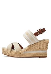 U.S. Polo Assn. Espadryle Alyssa007A Beżowy. Kolor: beżowy. Materiał: materiał