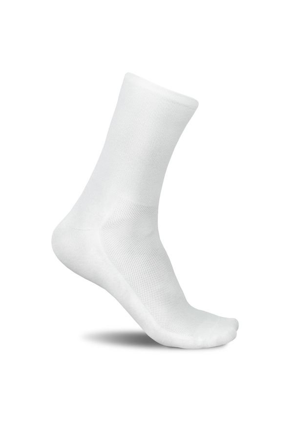 LUXA - Skarpety Rowerowe Bez Logo Unisex Luxa Secret. Kolor: biały. Materiał: poliamid, elastan. Sport: kolarstwo