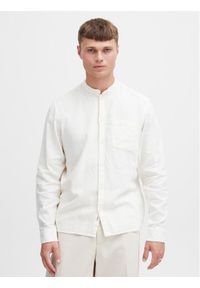 !SOLID - Solid Koszula 21106997 Biały Regular Fit. Kolor: biały. Materiał: len, wiskoza