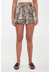 Pinko - Szorty damskie w zwierzęcy wzór Bema PINKO. Wzór: motyw zwierzęcy #4