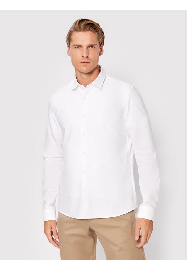 Koszula Calvin Klein. Kolor: biały