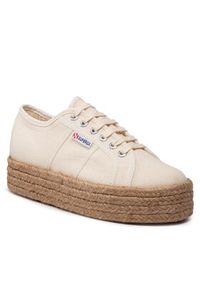 Superga Espadryle 2790 Rope S51186W Beżowy. Kolor: beżowy. Materiał: materiał #6