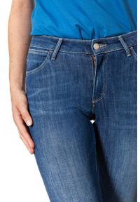 Wrangler - WRANGLER SUPER SKINNY SUMMER SKY W29JGT12W 112128559. Długość: długie. Wzór: aplikacja, ażurowy. Sezon: lato. Styl: klasyczny, sportowy