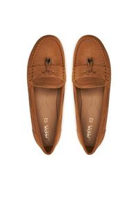 Geox Mokasyny D Vega Moc D35DNA 00022 C6001 Brązowy. Kolor: brązowy. Materiał: skóra, zamsz