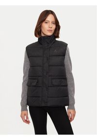 Whistler Bezrękawnik Amaretto W Puffer W244079 Czarny Regular Fit. Kolor: czarny. Materiał: syntetyk. Długość rękawa: bez rękawów