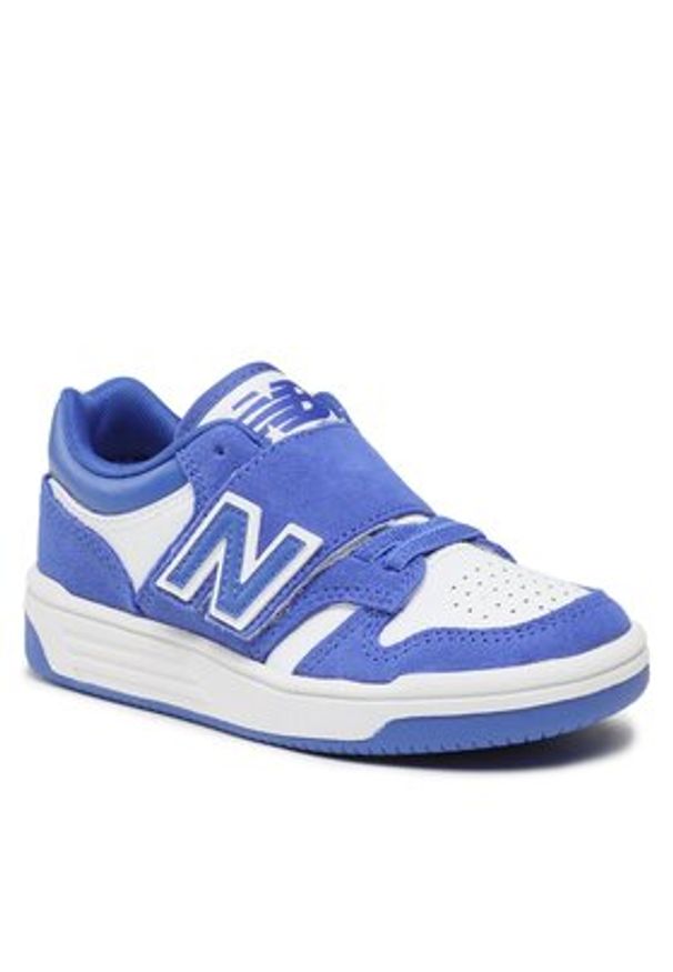 New Balance Sneakersy PHB480WH Niebieski. Kolor: niebieski. Materiał: skóra