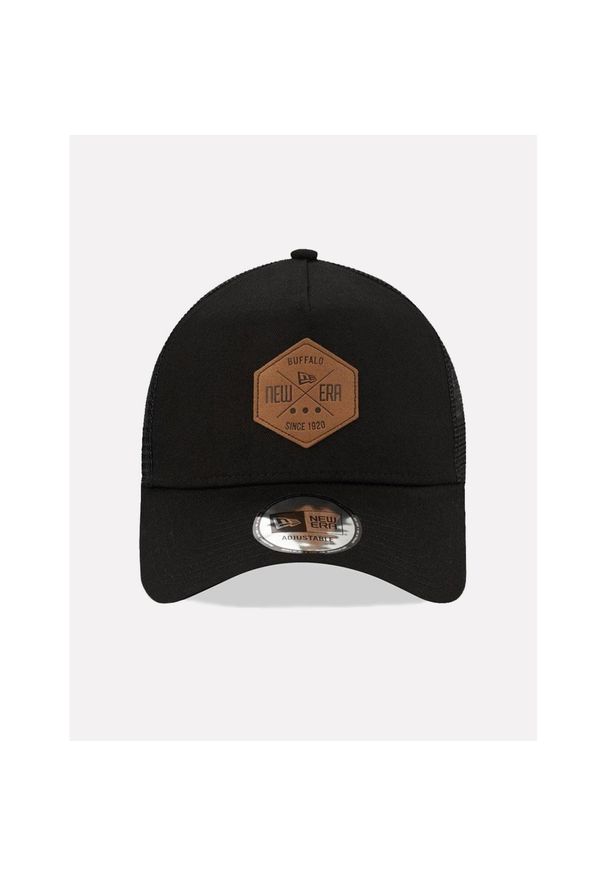 Czapka New Era Patch A Frame Trucker. Kolor: czarny, brązowy, wielokolorowy. Styl: sportowy
