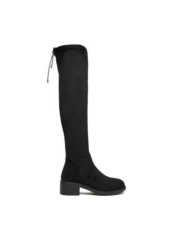 Jenny - JENNY Kozaki CEO-WS6500-01 Czarny. Kolor: czarny. Materiał: materiał