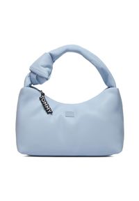 Tommy Jeans Torebka Tjw City Girl Shoulder Bag AW0AW15814 Błękitny. Kolor: niebieski. Materiał: skórzane