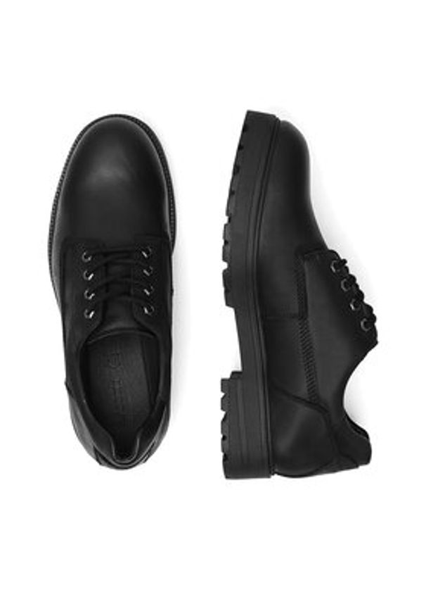 Lasocki Półbuty MALI-01 MI08 Czarny. Kolor: czarny. Materiał: nubuk, skóra