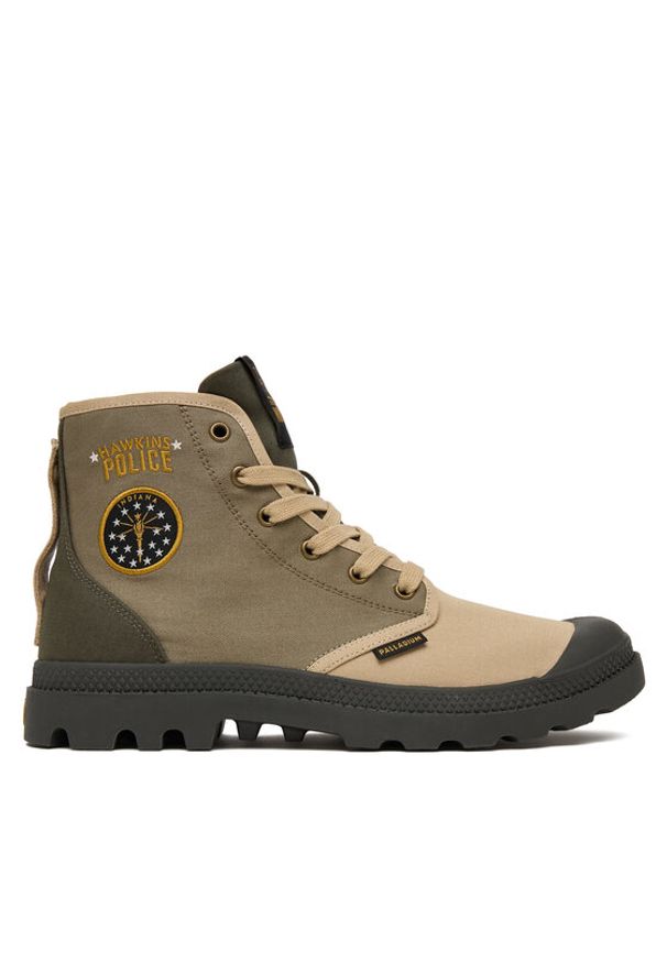 Palladium Trapery Pampa Hawkins Police 04624-308-M Zielony. Kolor: zielony. Materiał: materiał