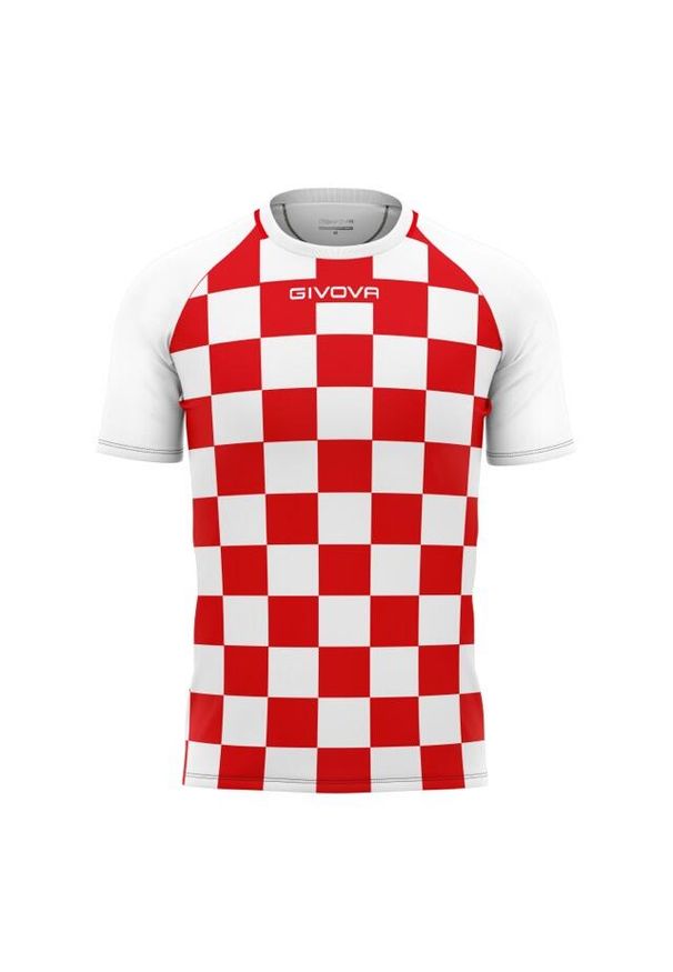 Koszulka Sportowa Givova Dama Biała - Oddychająca i Lekka. Kolor: czerwony, biały, wielokolorowy. Materiał: dzianina, poliester. Sport: fitness, piłka nożna
