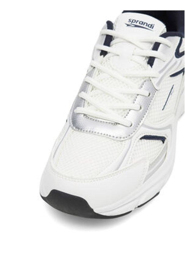 Sprandi Sneakersy WP40-23404Z Biały. Kolor: biały. Materiał: skóra