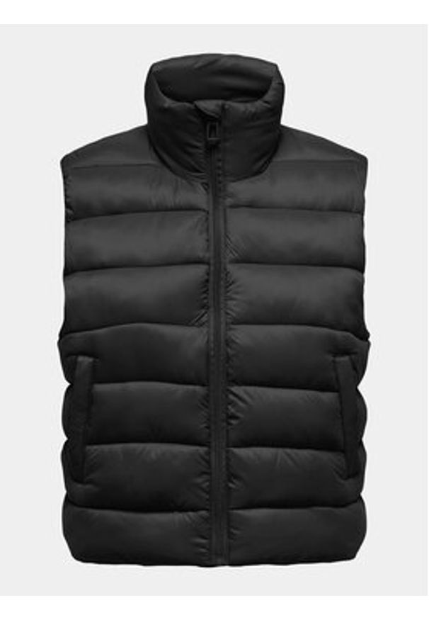 only - ONLY Bezrękawnik Madie 15308180 Czarny Regular Fit. Kolor: czarny. Materiał: syntetyk. Długość rękawa: bez rękawów