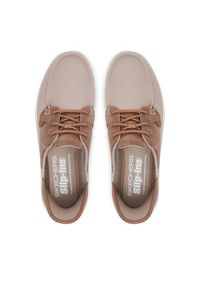 skechers - Skechers Półbuty On-The-Go Flex - Palmilla 136536/TPE Beżowy. Kolor: beżowy. Materiał: materiał #6