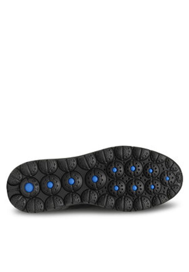 Geox Trapery D Spherica 4X4 B Abx D4626B 08522 C9999 Czarny. Kolor: czarny. Materiał: skóra