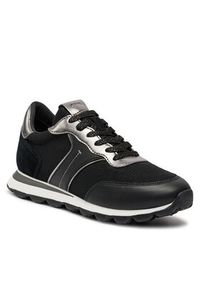Geox Sneakersy D Spherica Vseries D45F4A 01485 C9999 Czarny. Kolor: czarny. Materiał: materiał #3