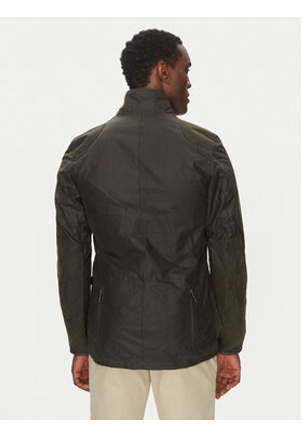 Barbour Kurtka przejściowa Beacon MWX0007OL71 Brązowy Slim Fit. Kolor: brązowy. Materiał: bawełna