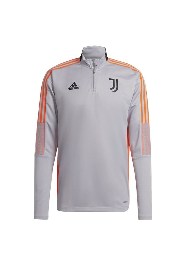 Adidas - Góra treningowa Juventus 2021/22. Kolor: szary