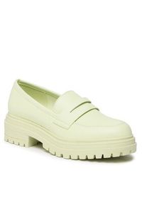Jenny Fairy Loafersy LS5597-09 Zielony. Kolor: zielony. Materiał: skóra #2