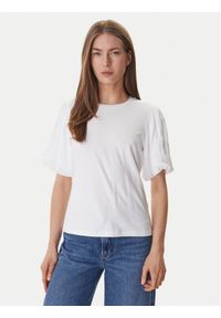 DKNY Bluzka P6BH7ENV Biały Regular Fit. Kolor: biały #1