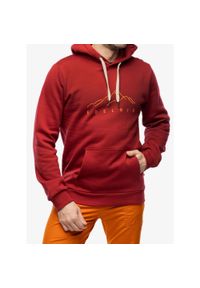 EDELRID - Bluza wspinaczkowa męska Edelrid Me Spotter Hoody IV. Kolor: czerwony