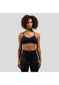 Odlo - Biustonosz sportowy damski ODLO Merino Soft Sport Bra. Kolor: czarny