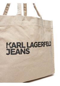 Karl Lagerfeld Jeans Torebka 246J3090 Beżowy. Kolor: beżowy #3