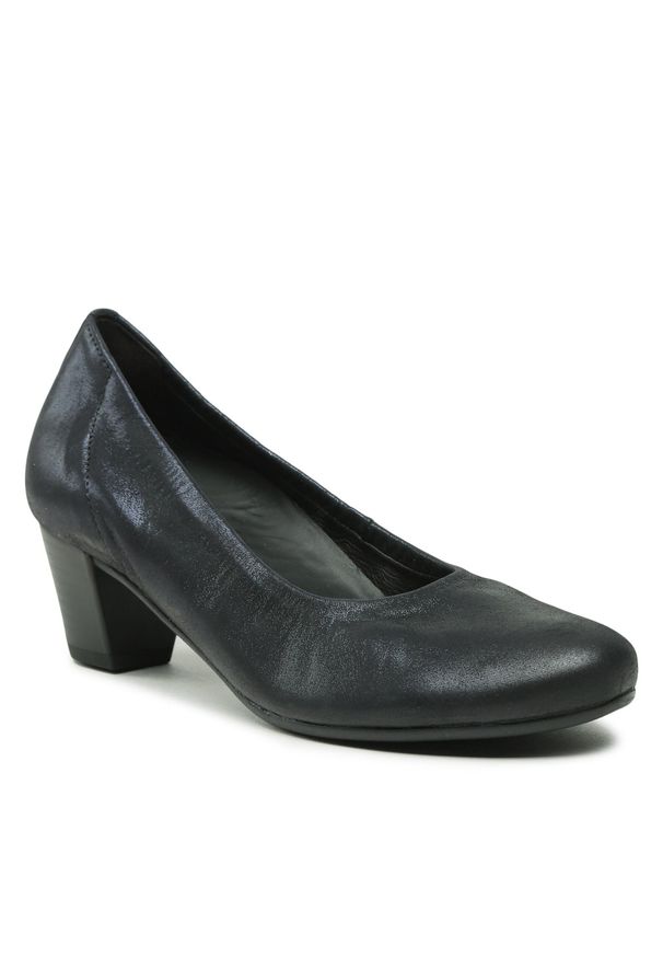 Półbuty Gabor 26.180.16 Ocean. Kolor: niebieski. Materiał: skóra