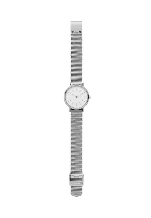 Skagen - Zegarek SKW2692. Kolor: srebrny. Materiał: materiał