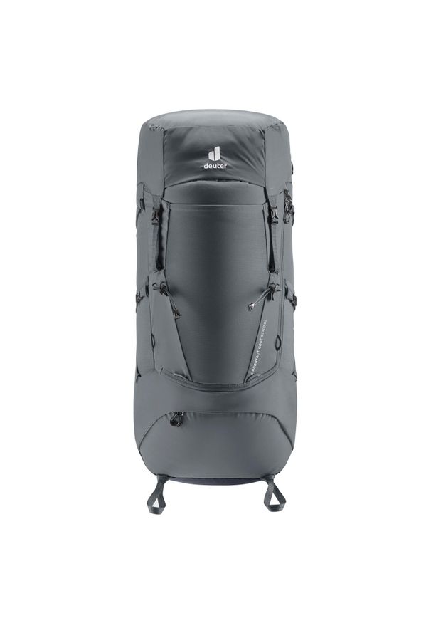 Plecak trekkingowy damski Deuter Aircontact 65 + 10 SL - graphite/black. Kolor: czarny. Styl: sportowy