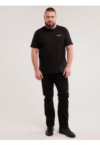 Big-Star - Koszulka męska z nadrukiem czarna Tatisar 906. Kolor: czarny. Materiał: jeans, bawełna. Długość rękawa: krótki rękaw. Długość: krótkie. Wzór: nadruk. Sezon: wiosna, lato. Styl: sportowy #4