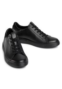 ecco - ECCO Sneakersy Street Tray M 50457401001 Czarny. Kolor: czarny. Materiał: skóra #15