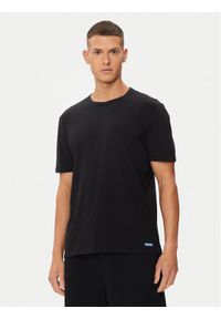 Hugo Komplet 2 t-shirtów Naolo 50522383 Czarny Regular Fit. Kolor: czarny. Materiał: bawełna #1