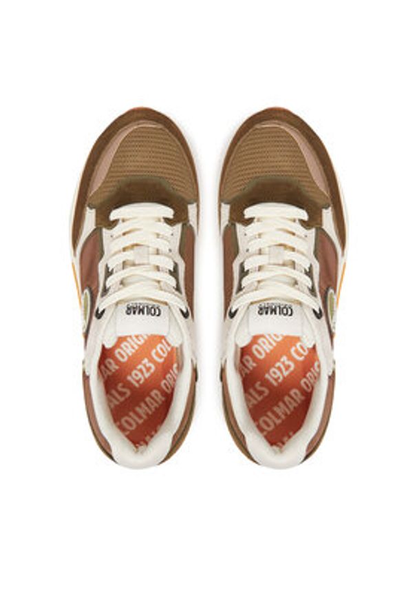 Colmar Sneakersy Dalton SS25/031 Zielony. Kolor: zielony. Materiał: zamsz, skóra