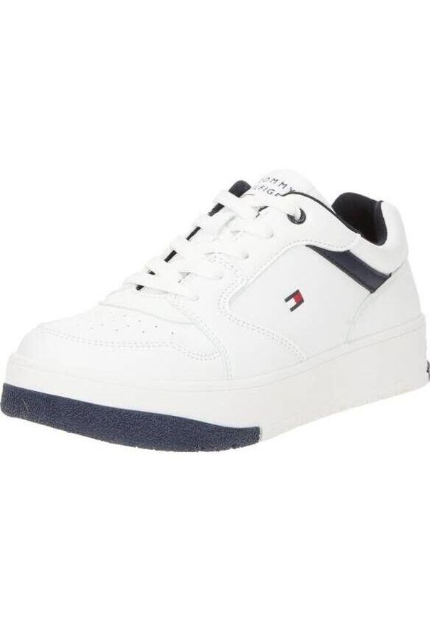 TOMMY HILFIGER - Sneakersy Tommy Hilfiger. Kolor: biały