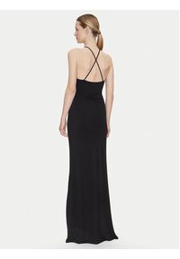 Guess Sukienka wieczorowa W5GK95 KCVG2 Czarny Slim Fit. Kolor: czarny. Materiał: syntetyk. Styl: wizytowy #3