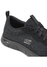 skechers - Skechers Sneakersy Lavish Wish 104272/BBK Czarny. Kolor: czarny. Materiał: materiał #7