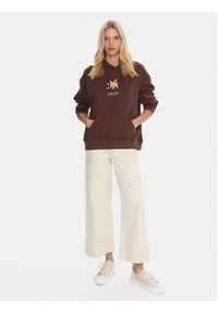 Quiksilver Bluza EQWFT03189 Brązowy Regular Fit. Kolor: brązowy. Materiał: bawełna #6