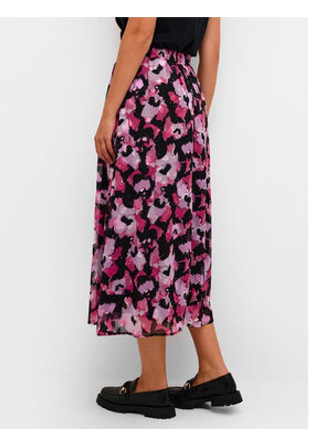Kaffe Spódnica midi Amanda 10508165 Różowy Regular Fit. Kolor: różowy. Materiał: syntetyk