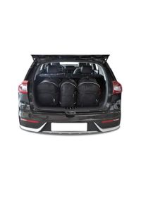 KJUST - Torby Do Bagażnika Kia Niro Phev 2017-2022 3Szt Kjust. Kolor: czarny. Styl: sportowy #1
