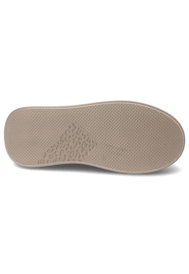 Beżowe Sneakersy Armodo Eleganckie Wsuwane Obuwie Damskie. Okazja: na co dzień. Zapięcie: bez zapięcia. Kolor: beżowy. Materiał: materiał, skóra. Wzór: kolorowy. Styl: elegancki