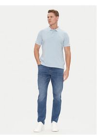 JOOP! Jeans Polo 15 JJJ-02Ambrosian 30045619 Błękitny Modern Fit. Typ kołnierza: polo. Kolor: niebieski. Materiał: bawełna