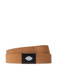 Dickies Pasek Męski Orcutt DK0A4X7EBD01 Brązowy. Kolor: brązowy. Materiał: materiał #1