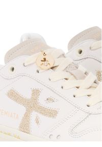 Premiata Sneakersy MICOL VAR 7750 Biały. Kolor: biały. Materiał: skóra #4