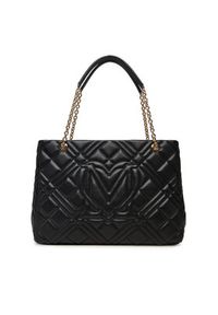 Love Moschino - LOVE MOSCHINO Torebka JC4145PP0NLA0000 Czarny. Kolor: czarny. Materiał: skórzane #4