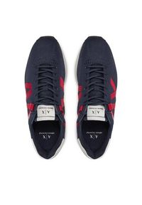 Armani Exchange Sneakersy XUX150 XV608 M651 Granatowy. Kolor: niebieski. Materiał: materiał #7